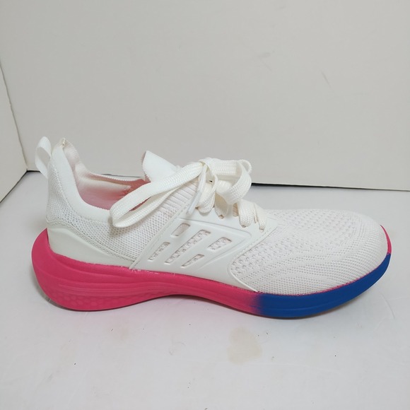 Avia Caged Knit Women's Running Shoes Sneakers White Pink Blue Size 7.5 - Picture 10 of 10
